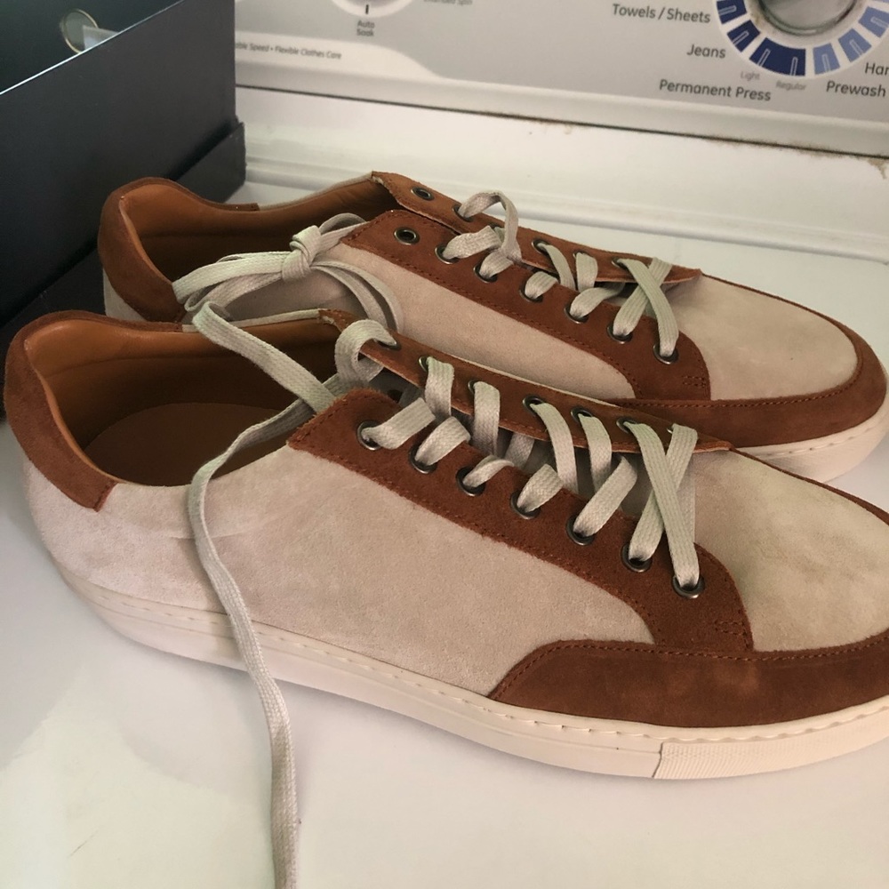 Peter Millar Skyline Suede And Nubuck Mens Shoes